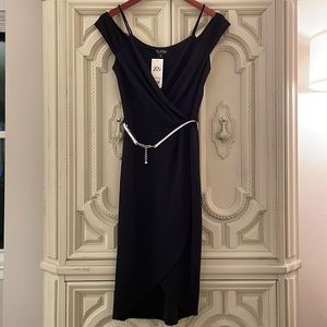 Black cocktail dress